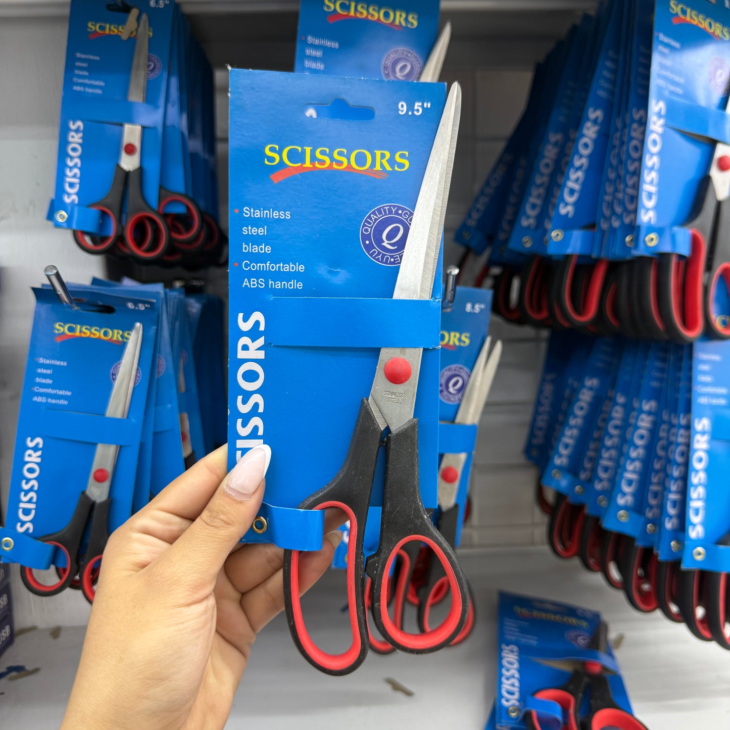 Tijeras Escritorio Escolares Acero Inoxidable 16cm, 22cm y 24cm