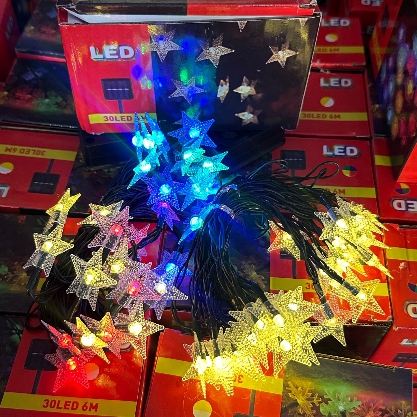 Luces Luz Solar Led Navideña | Diseños