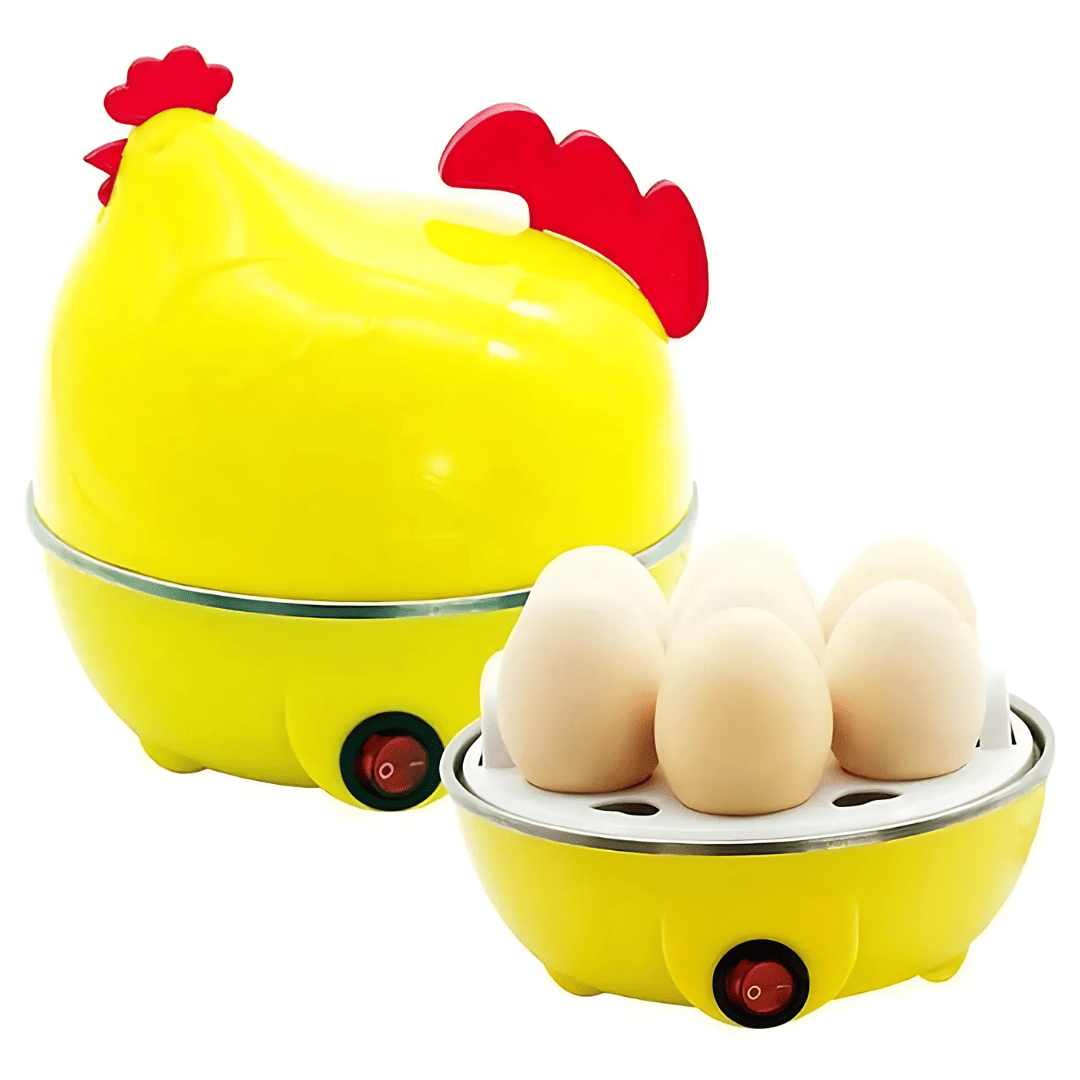 Máquina Gallina Huevos Cocedor Al Vapor 7 Unidades