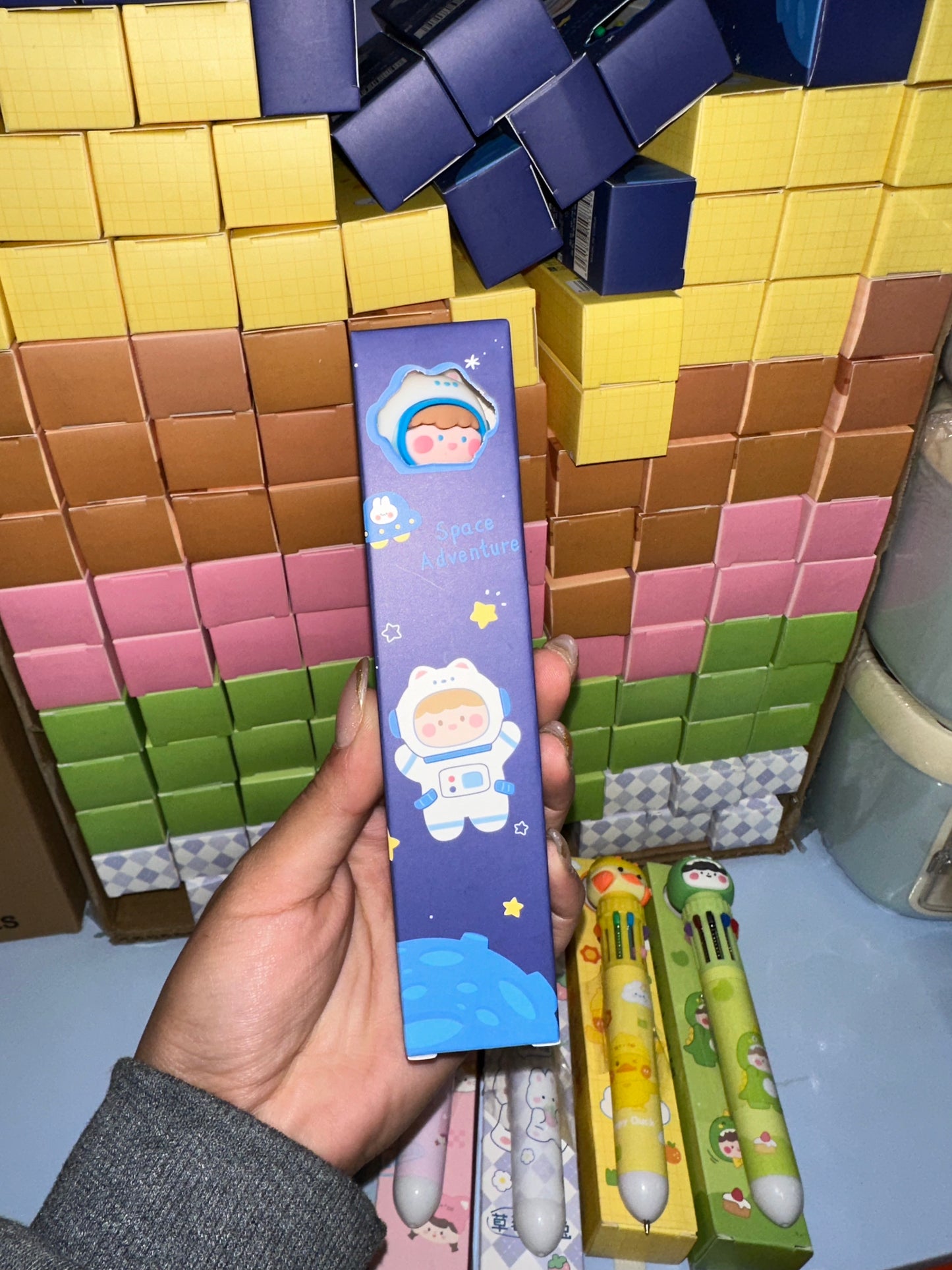 Lapicero Kawaii 10 colores | 6 Diseños