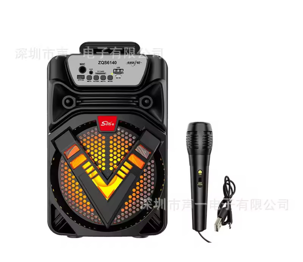 Parlante Bluetooth con Micrófono 1500 mAh ZQS6140