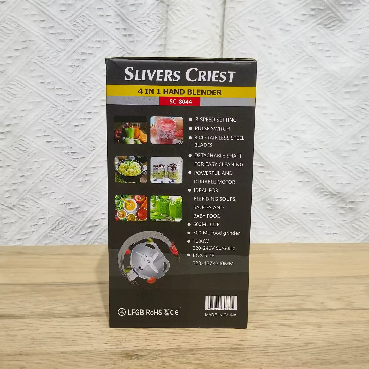 Mini primer 4 en 1 Licuadora Batidora Picadora