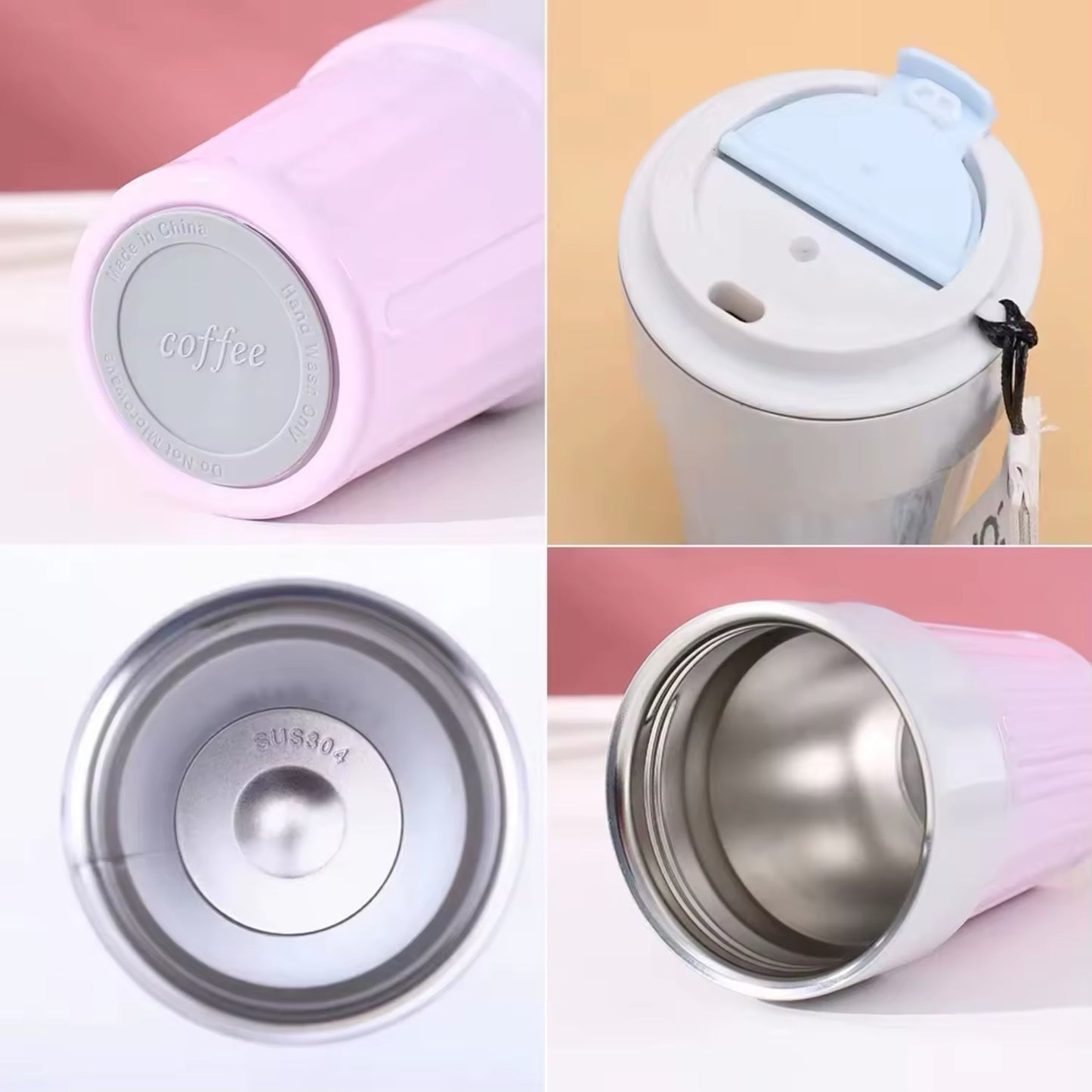Vaso Térmico Color Pastel 380ml