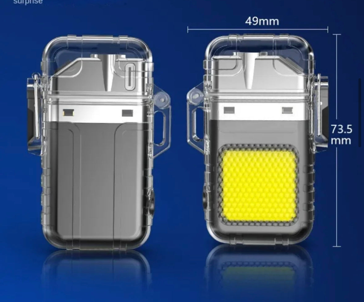 Encendedor Luz Led Recargable Llavero