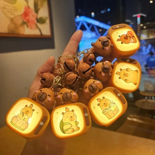 Colgante Llavero Capibara Kawaii