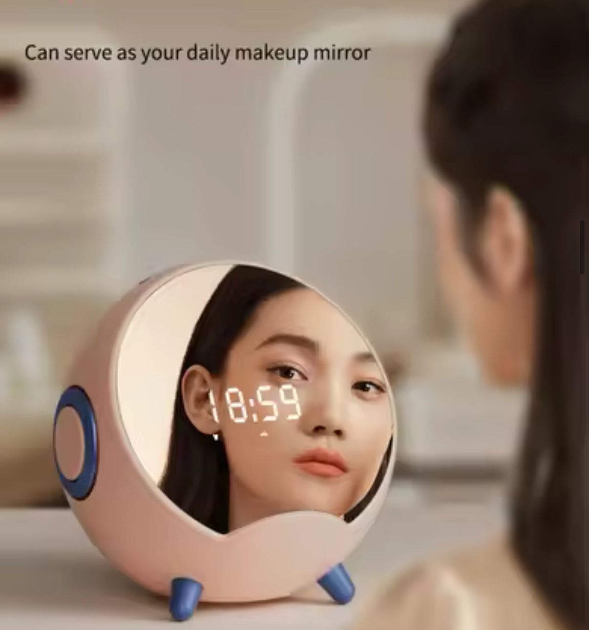 Parlante Star Inteligente Bluetooth Carga Inalámbrica Despertador