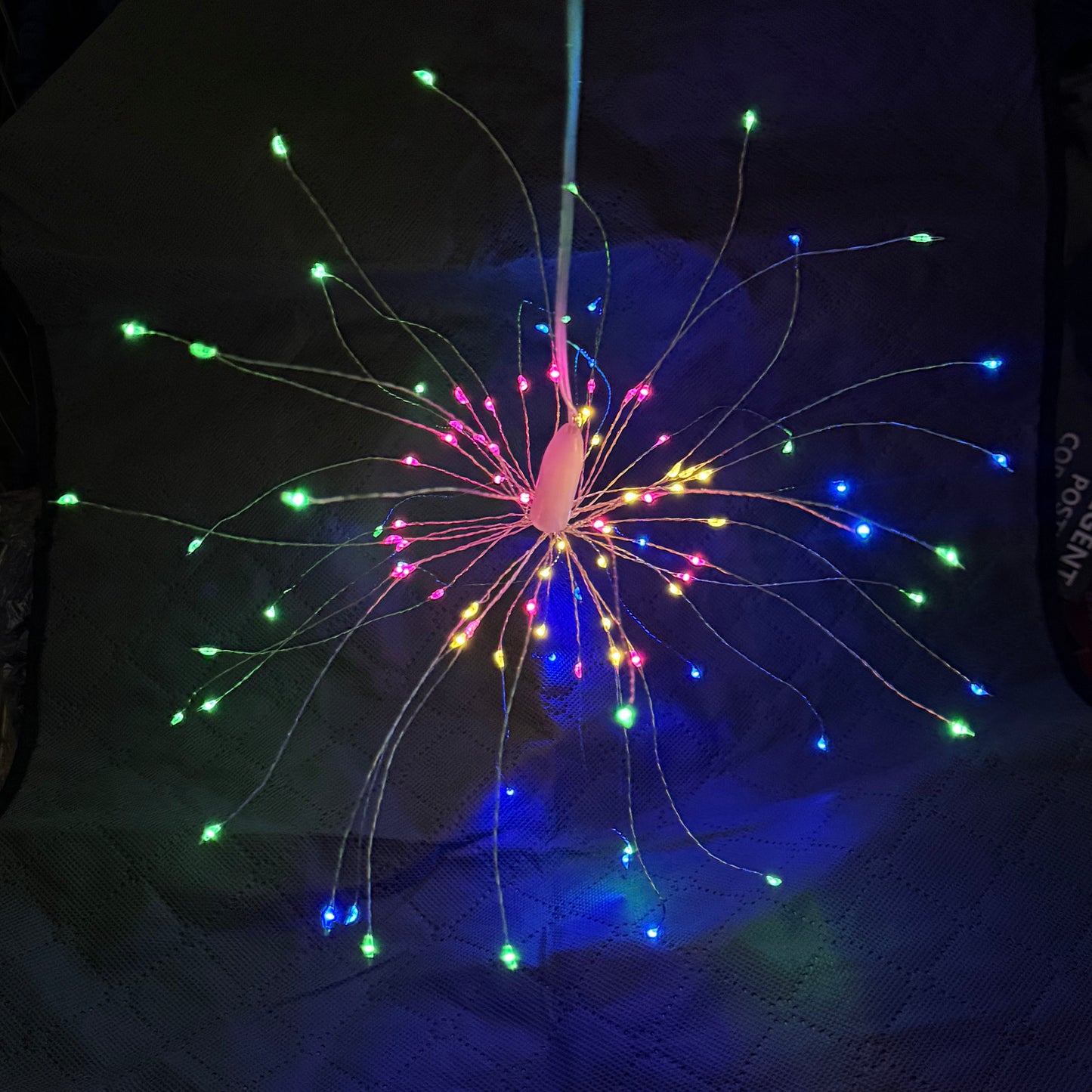 Luz Pilas Chascona Jardín Fuego Artificial 30cm