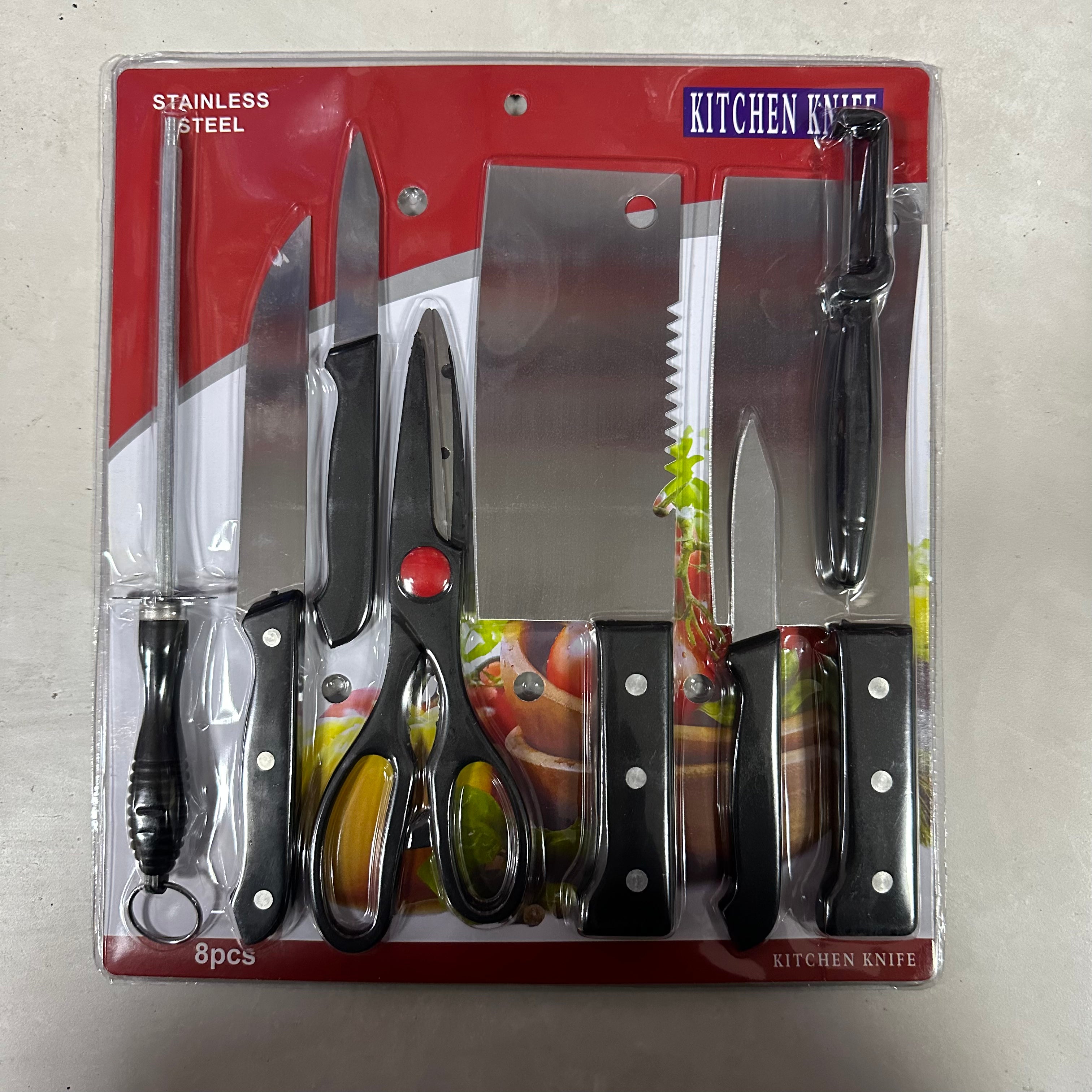 Set de cuchillo de cocina