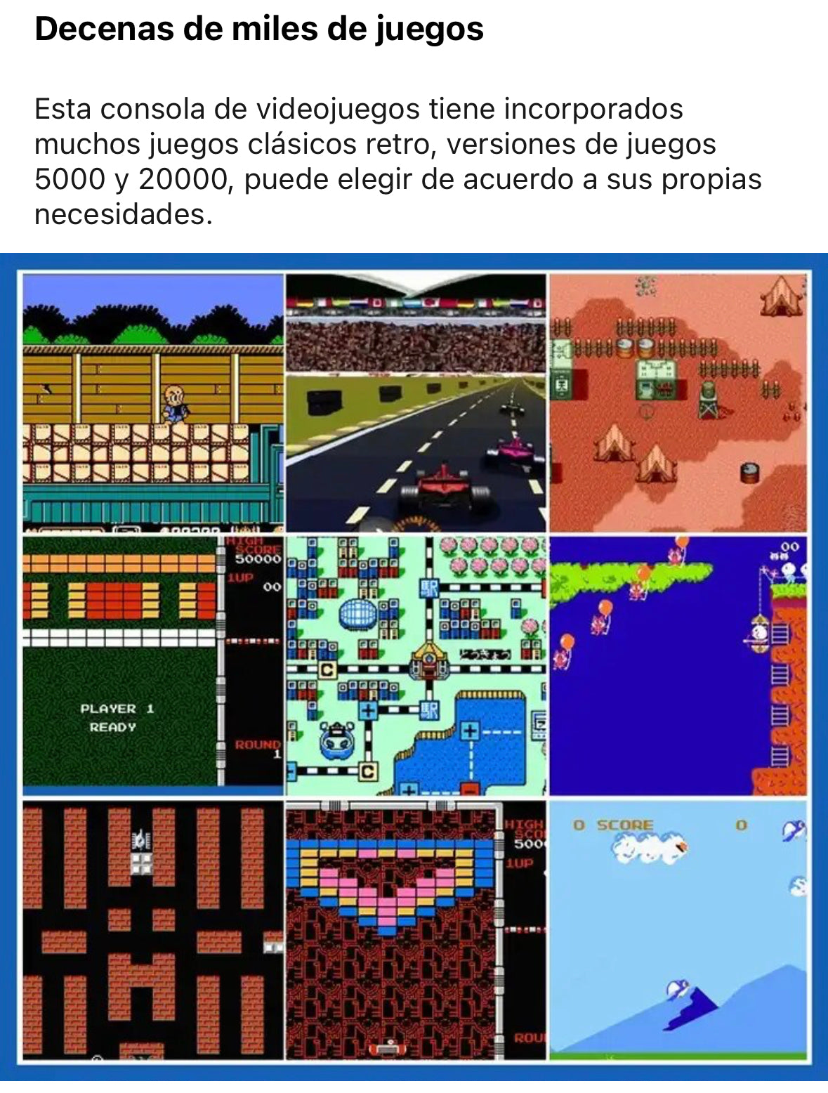 Consola Retro +20.000 juegos | 2 controles inalámbricos