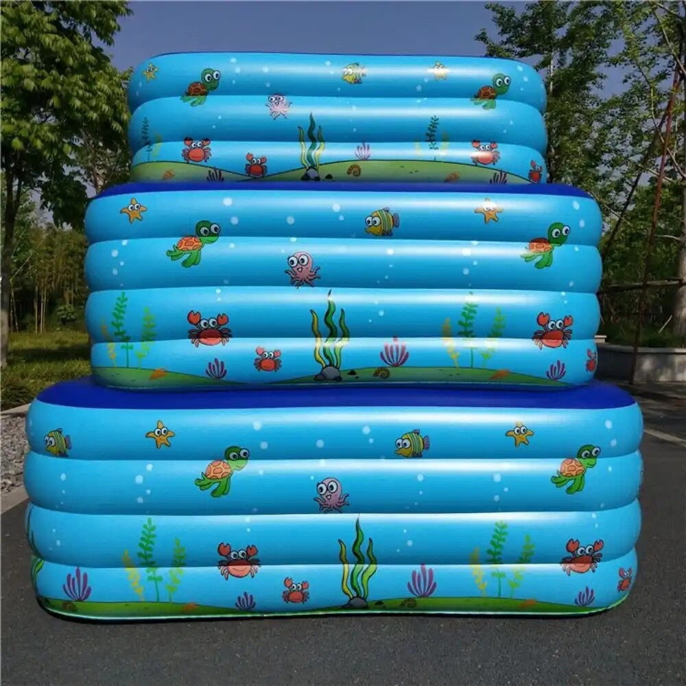 Piscina Inflable Rectangular SIN CAJA 180x140x60cm
