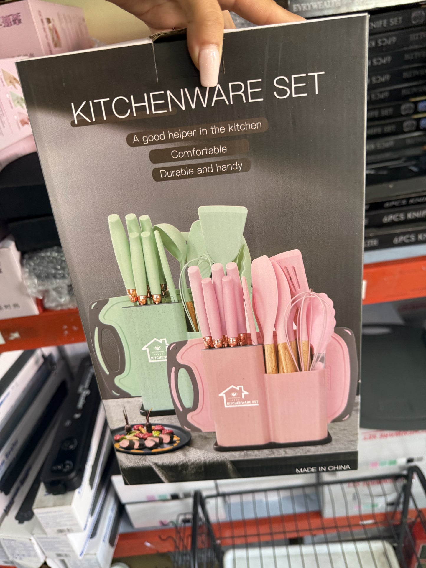 Set Utensilios de Cocina 19 piezas MEDIANO