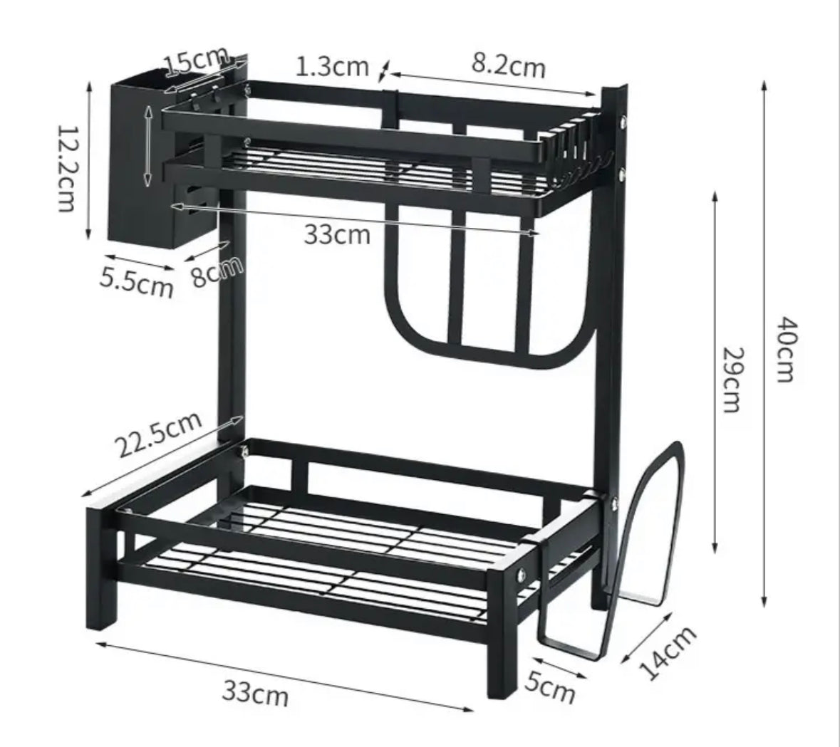 Organizador Cocina 2 niveles