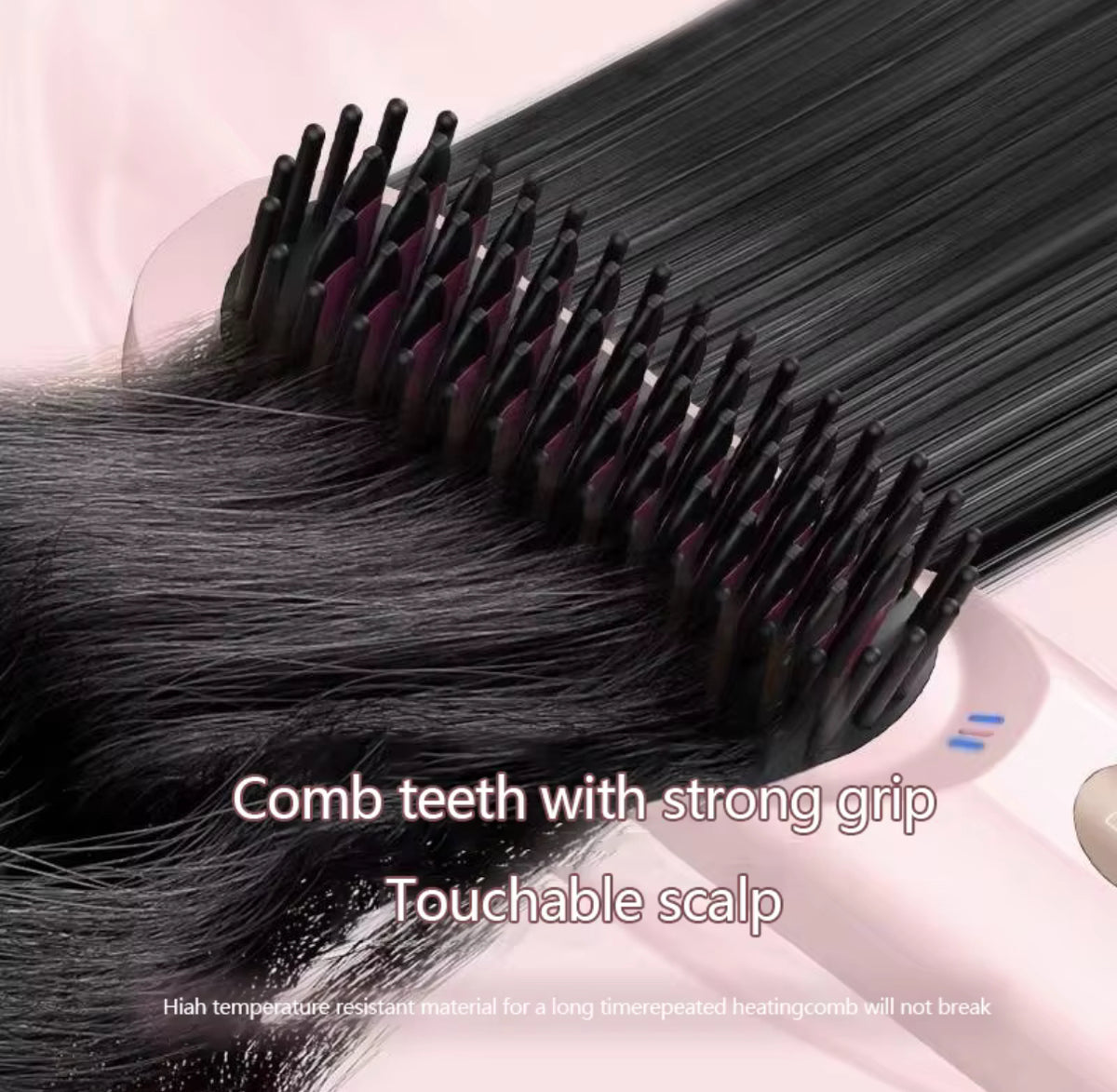 Cepillo Alisador Anti Frizz Recargable