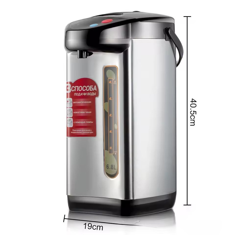 Termo Hervidor 6.8L Eléctrico Agua Caliente y Fría 800W
