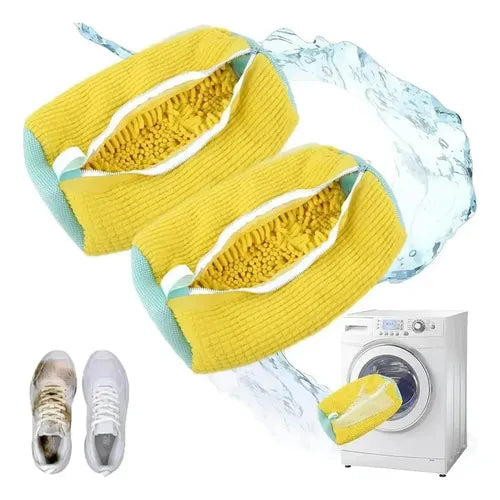 Pack 2 Bolsas Lavar Zapatillas Lavadora Funda