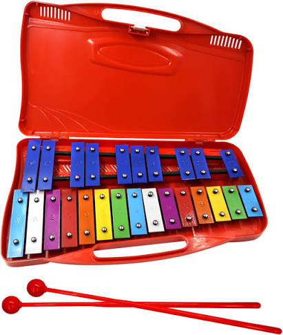 Metalófono Cromático 25 notas | 4 Colores