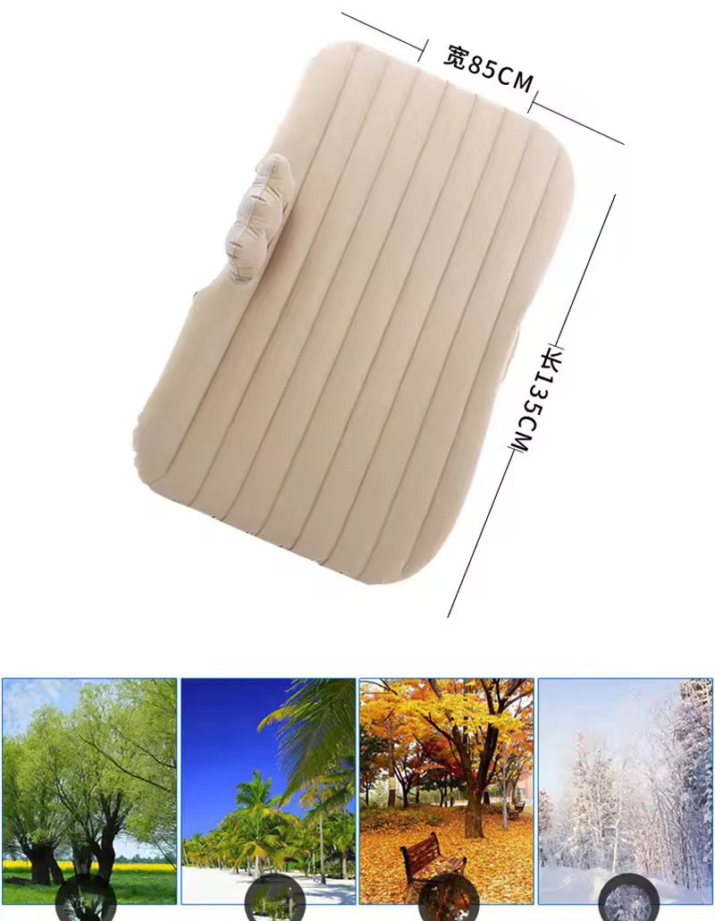 Colchón Infable Auto Cama Asientos PVC