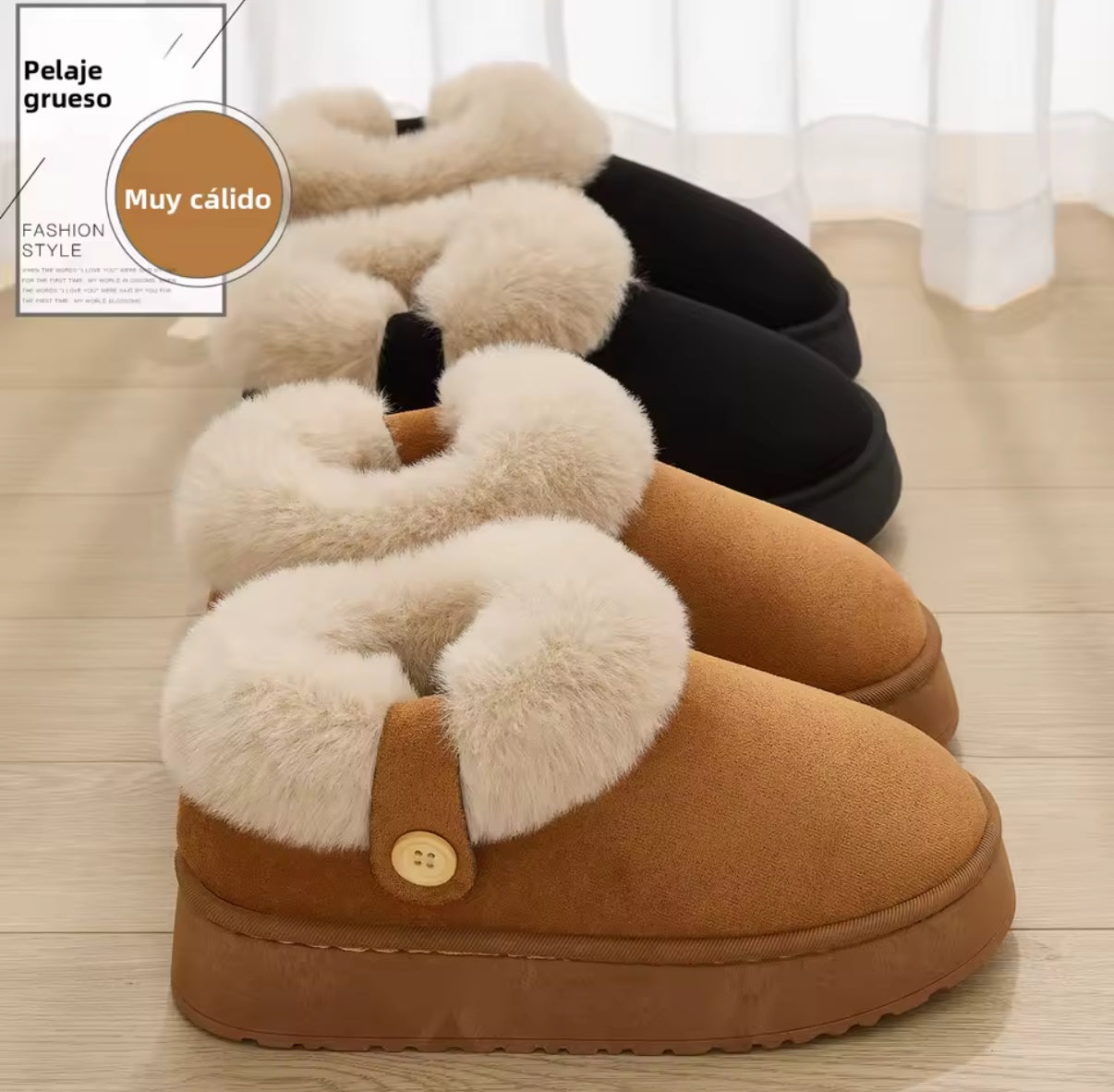 Pantubota Chiporro Peluda | 4 colores