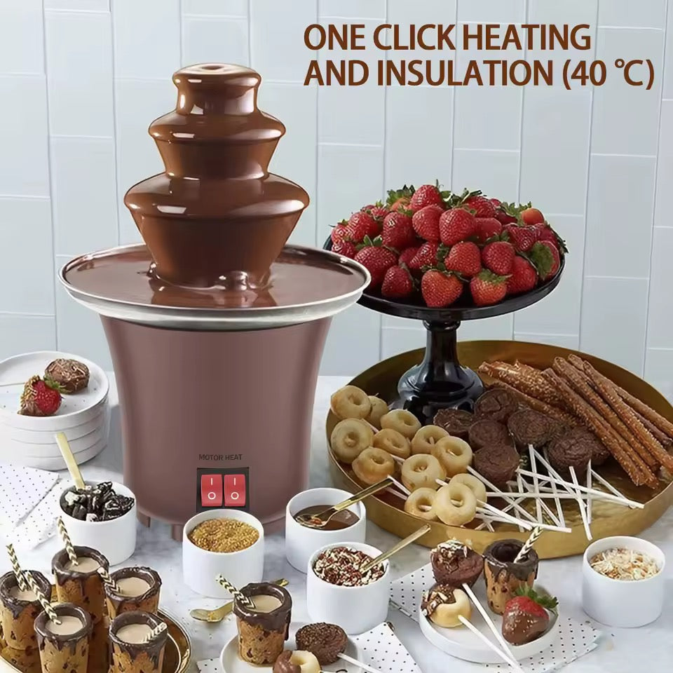 Cascada de Chocolate Fondue Mini Fuente