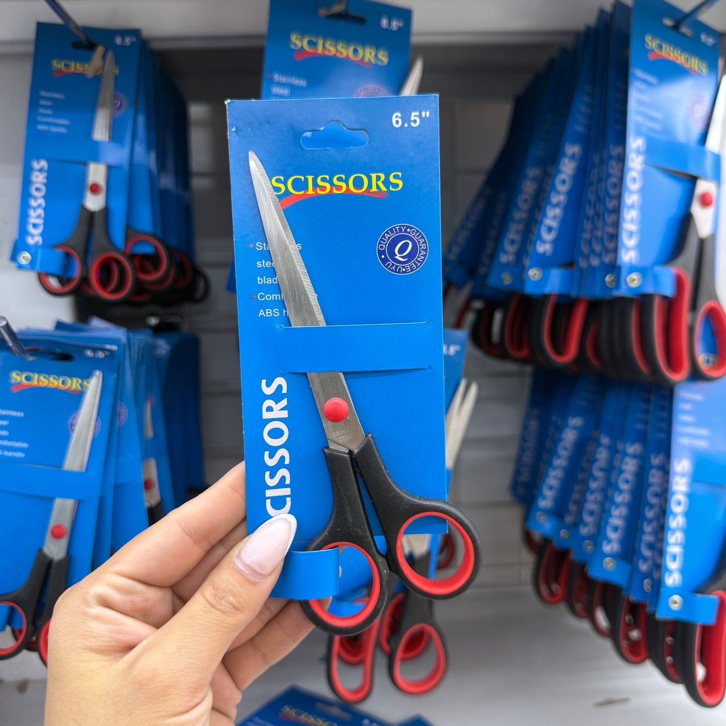 Tijeras Escritorio Escolares Acero Inoxidable 16cm, 22cm y 24cm