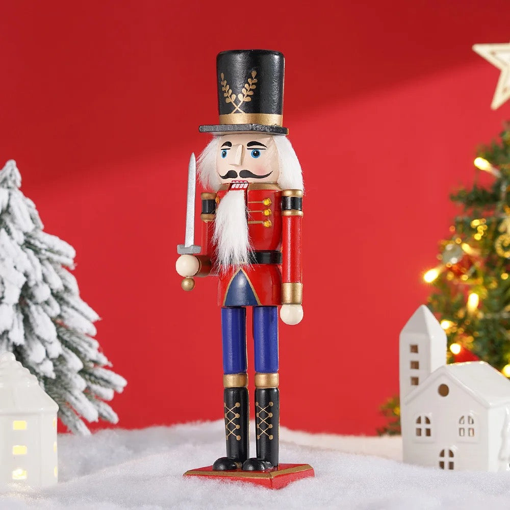 Soldado Cascanueces Navideño Adorno Navidad 30cm COD 004