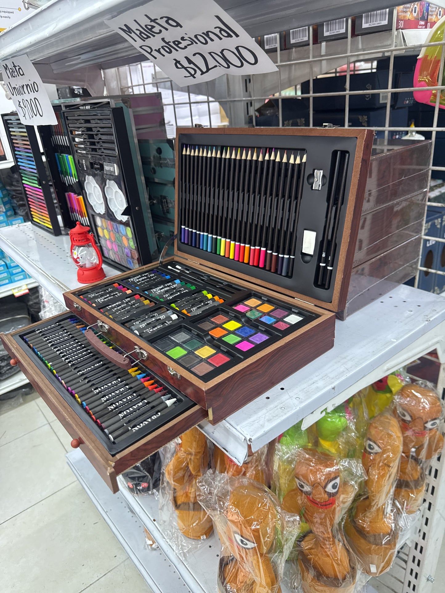 Maleta Madera Profesional 140 Piezas