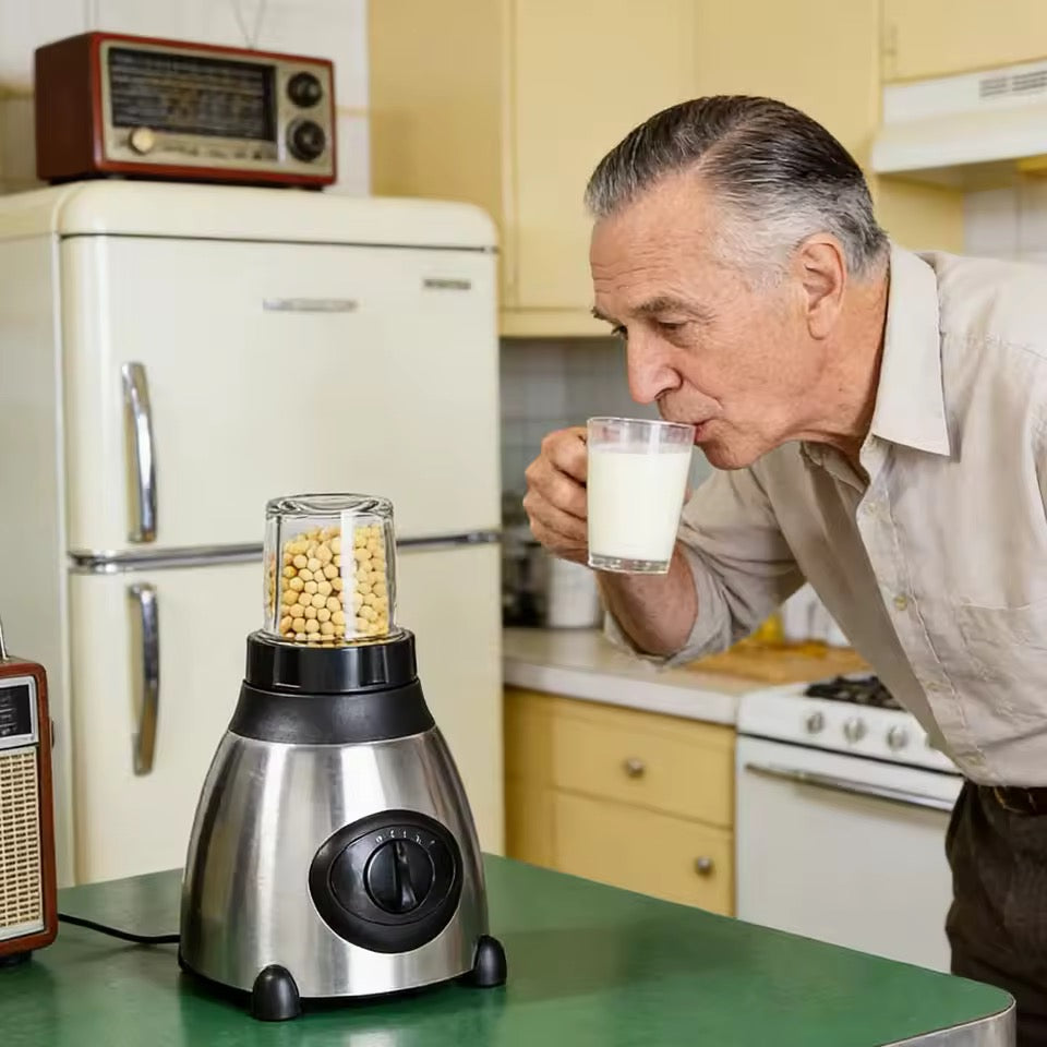 Licuadora Eléctrica Doble 1,5L Jarro Vidrio