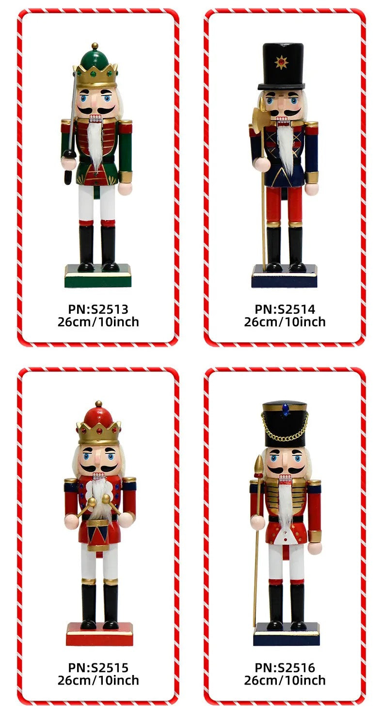 Soldado Cascanueces Navideño Adorno Navidad 24cm COD 006