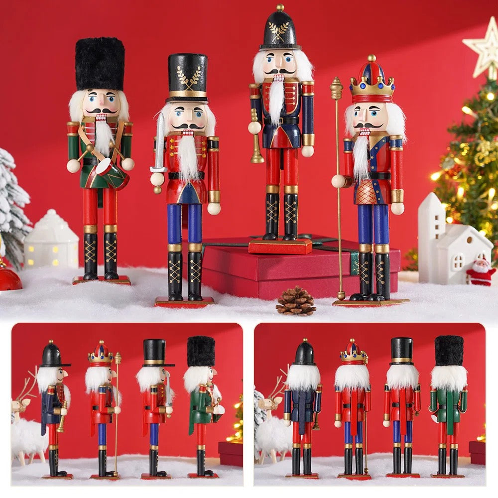 Soldado Cascanueces Navideño Adorno Navidad 30cm COD 004