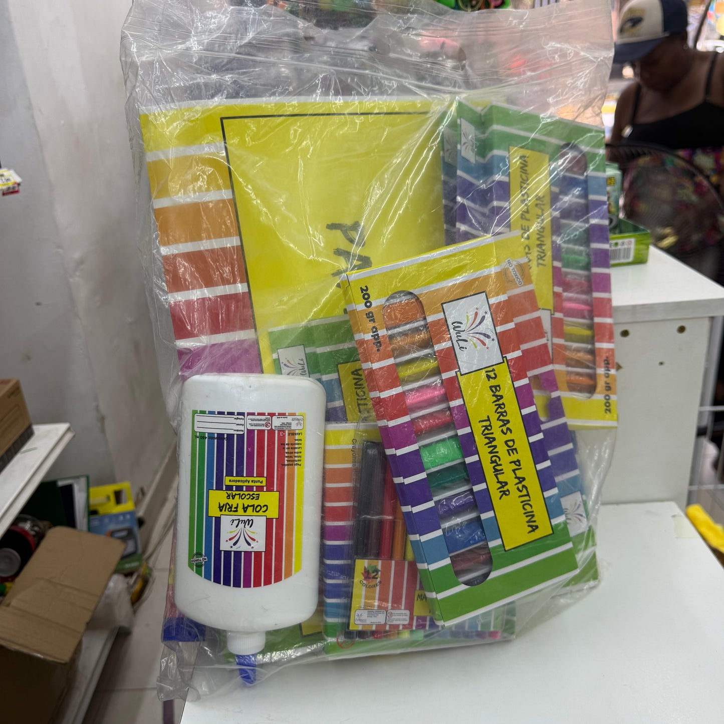 Set Escolar Útiles Escolares Pack Económico