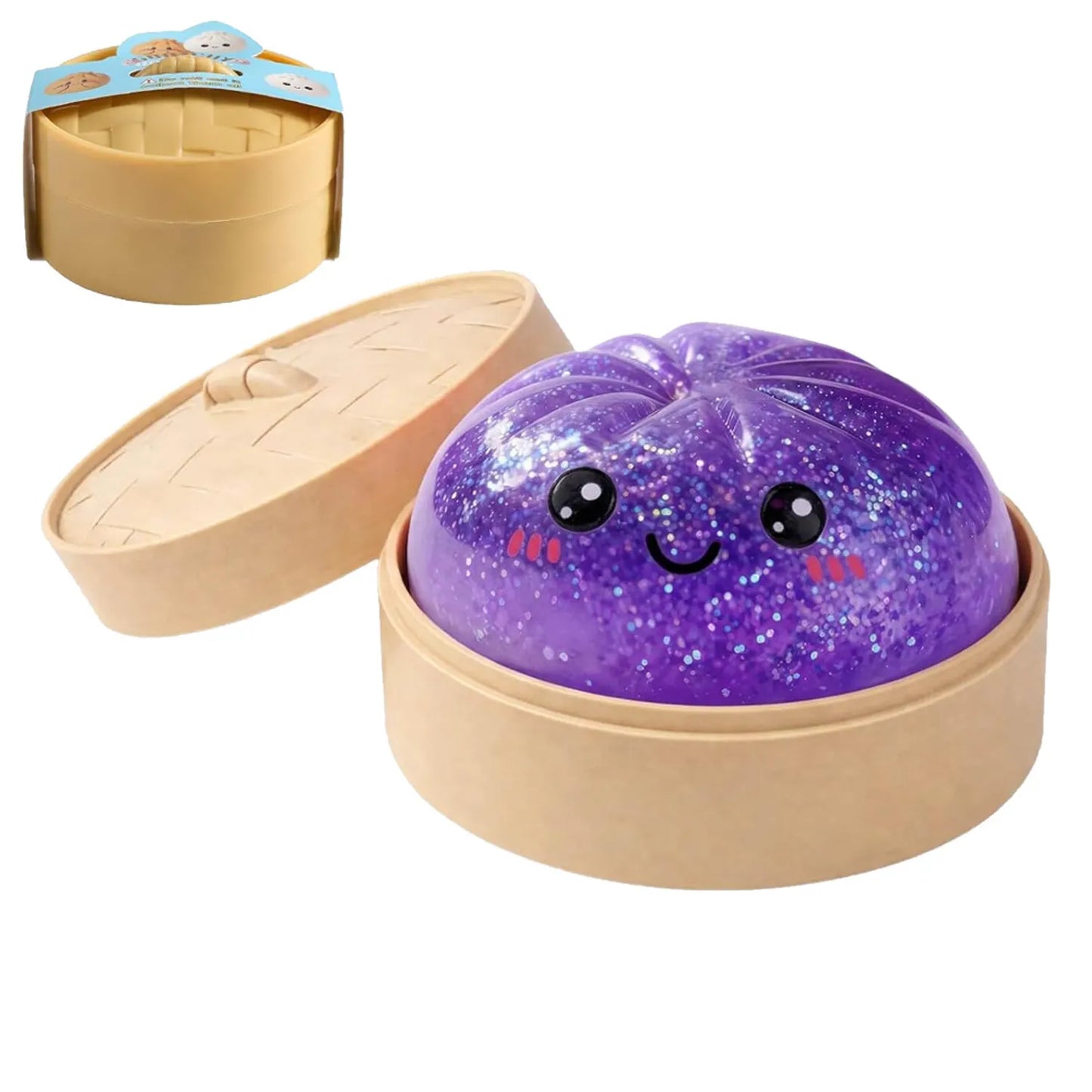 Dumplings Squishy Sorpresa Brillante 8,5cm