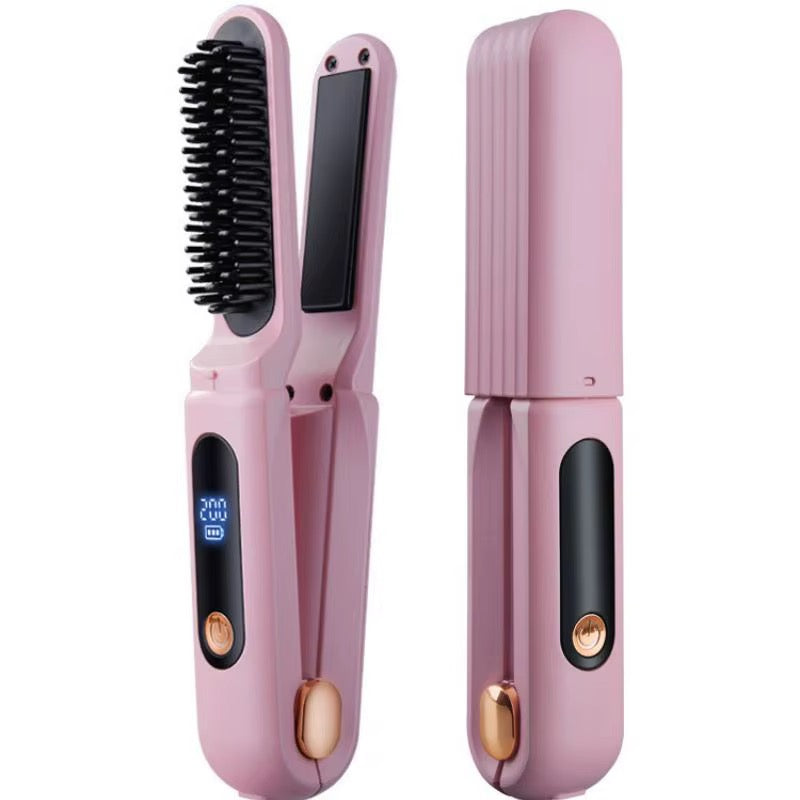 Cepillo Alisador 2 en 1 Recargable | 4 Colores