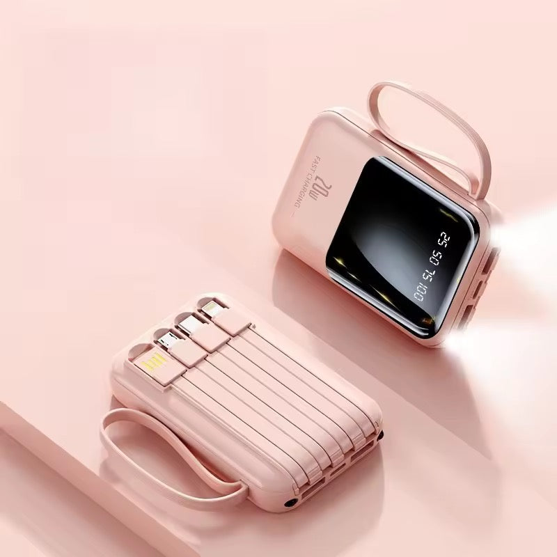 Cargador Portátil Inalámbrico 4 en 1 | 10.000mAh Carga Rápida ⚡️