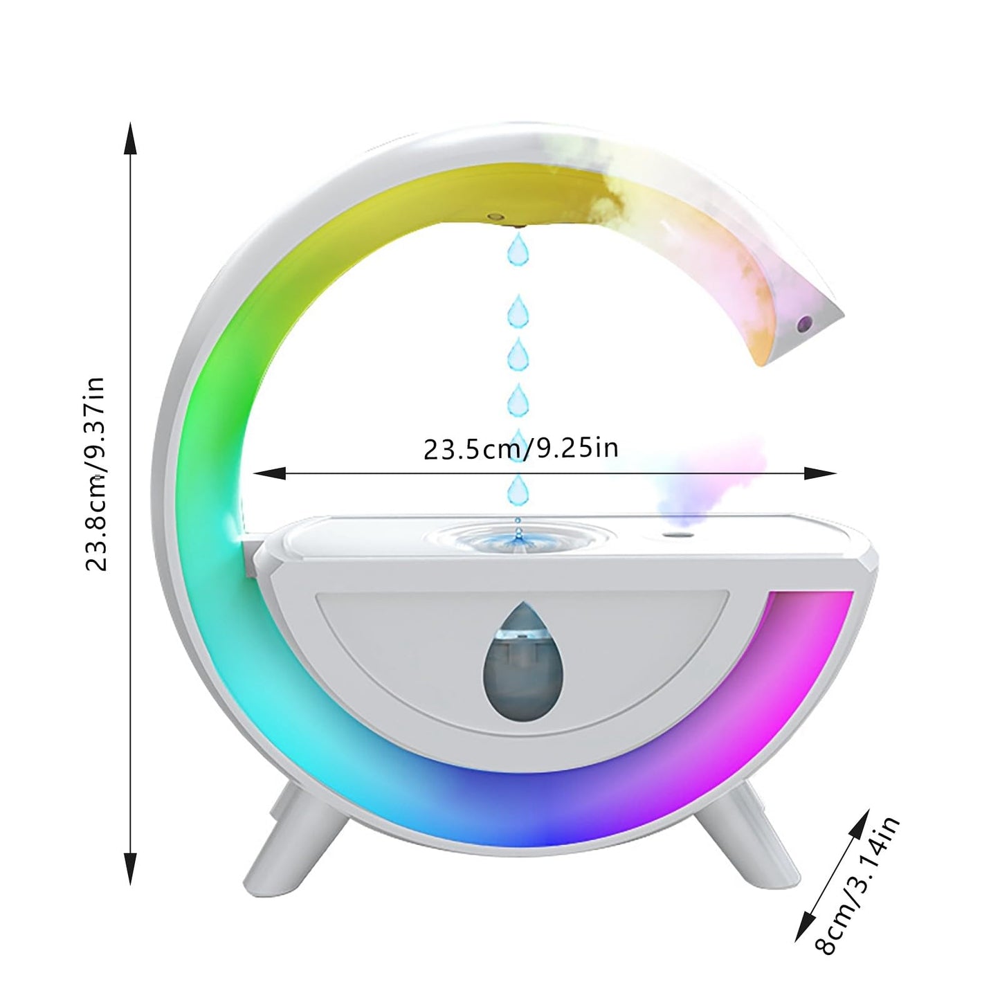 Humidificador Lámpara G Anti Gravedad
