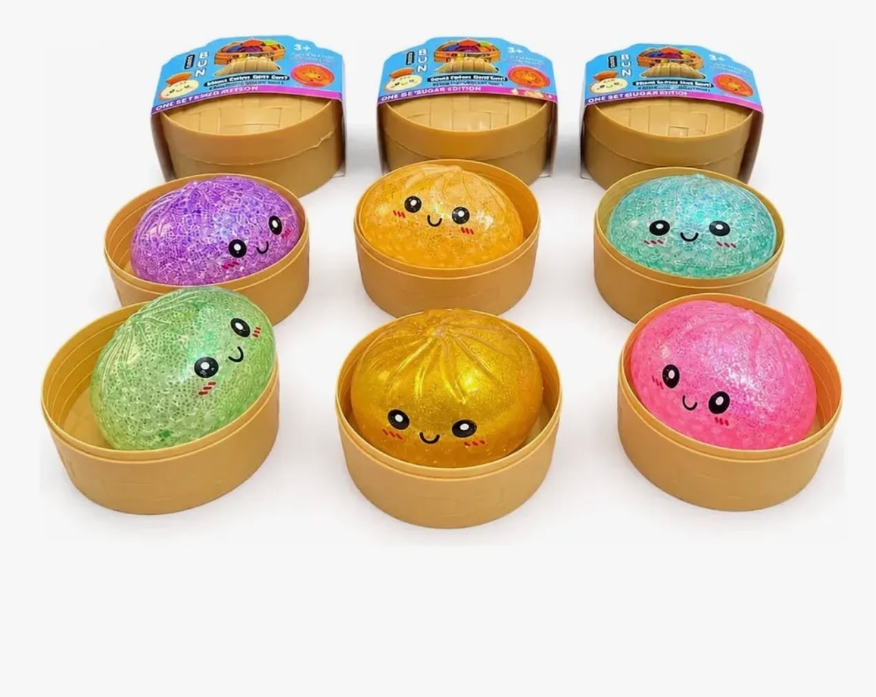 Dumplings Squishy Sorpresa Brillante 8,5cm