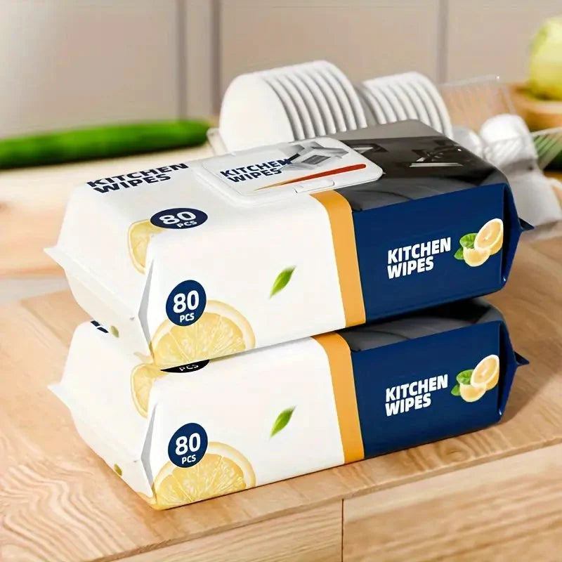 Toalla Cocina Desinfectantes Anti Grasa 80UN