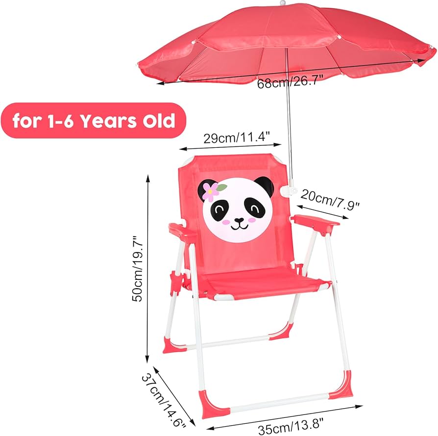 Silla Infantil Sombrilla Verano Niño Niña