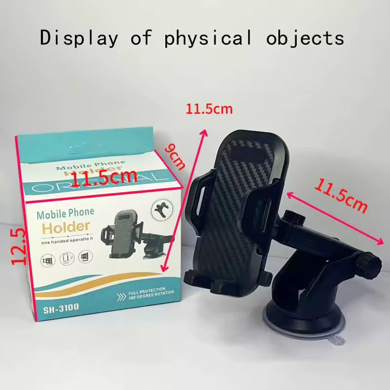 Soporte Celular Teléfono 2 en 1 Auto 360 Modelo SH-3100