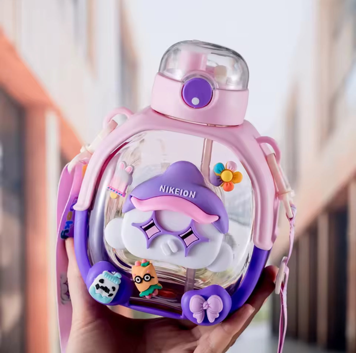 Botella Cantimplora Charms 1000ml Bombilla