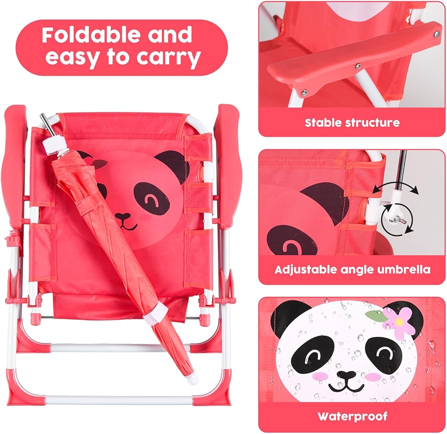 Silla Infantil Sombrilla Verano Niño Niña