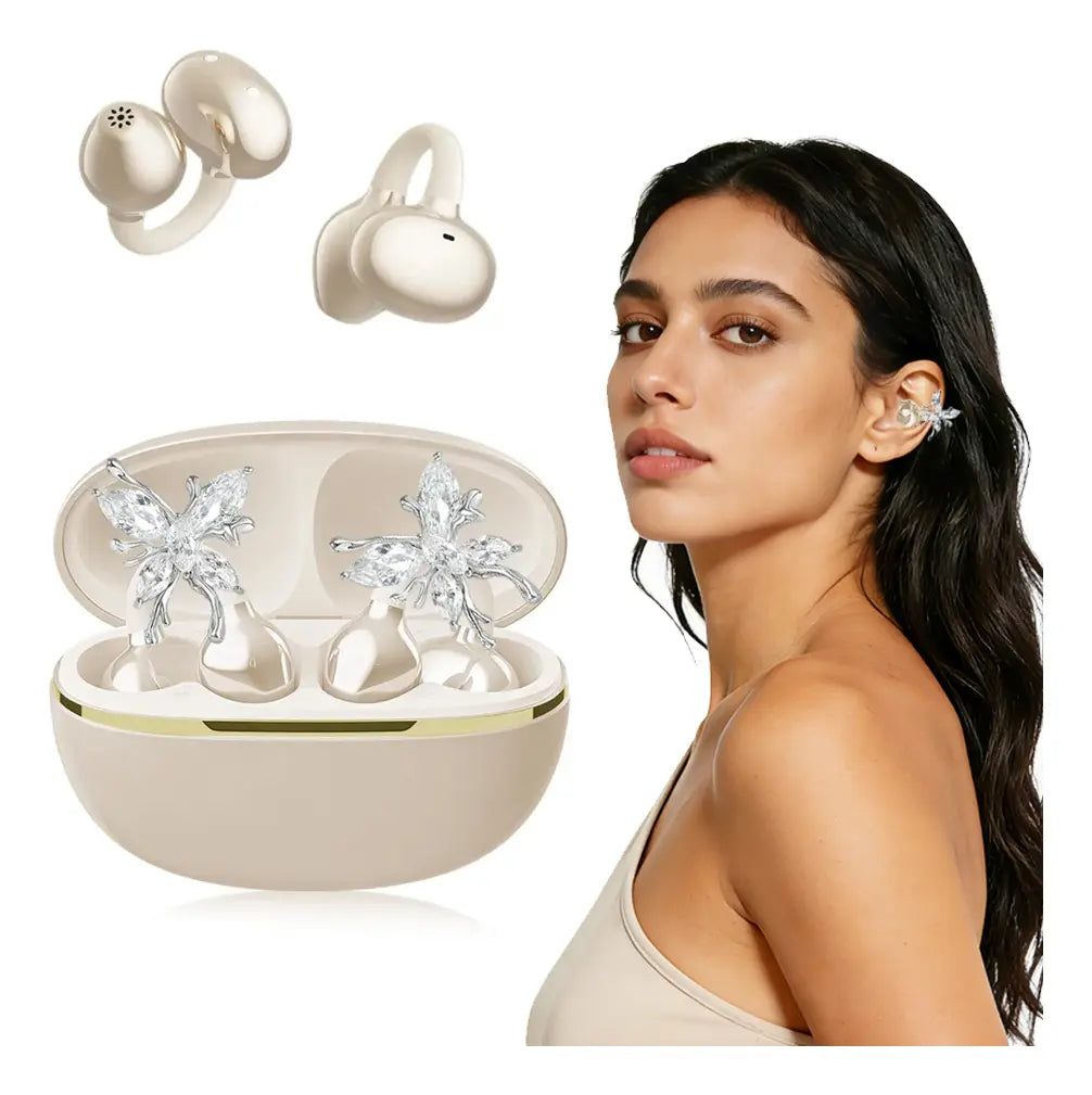 Audífono Damix Arete Mariposa Bluetooth Clip | 4 Colores