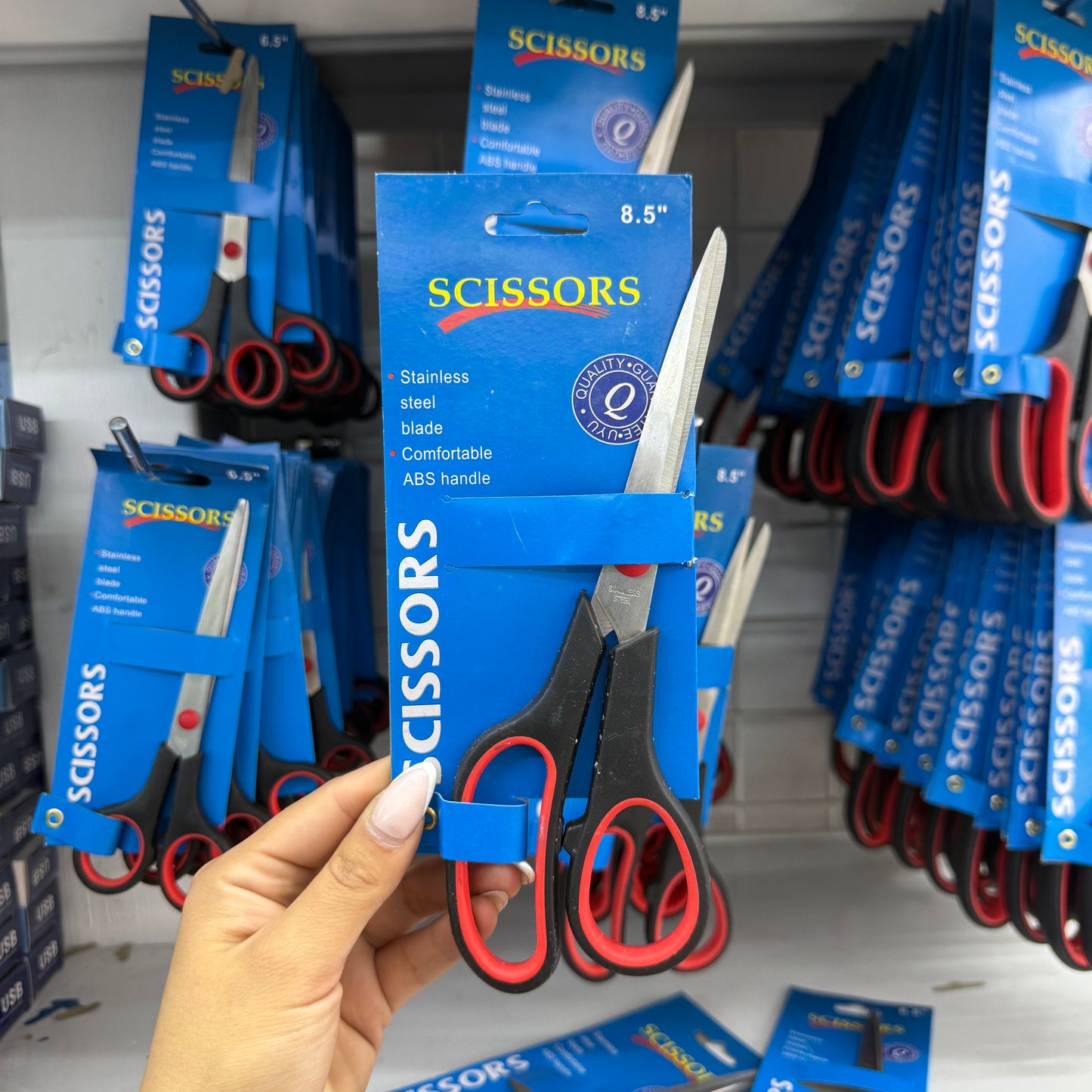 Tijeras Escritorio Escolares Acero Inoxidable 16cm, 22cm y 24cm