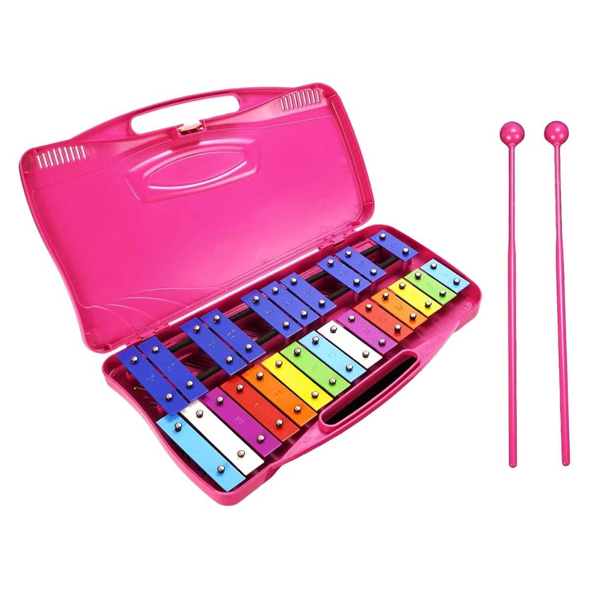 Metalófono Cromático 25 notas | 4 Colores