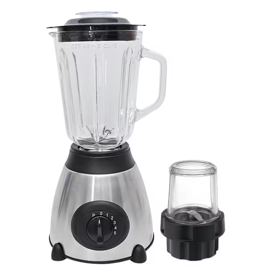 Licuadora Eléctrica Doble 1,5L Jarro Vidrio