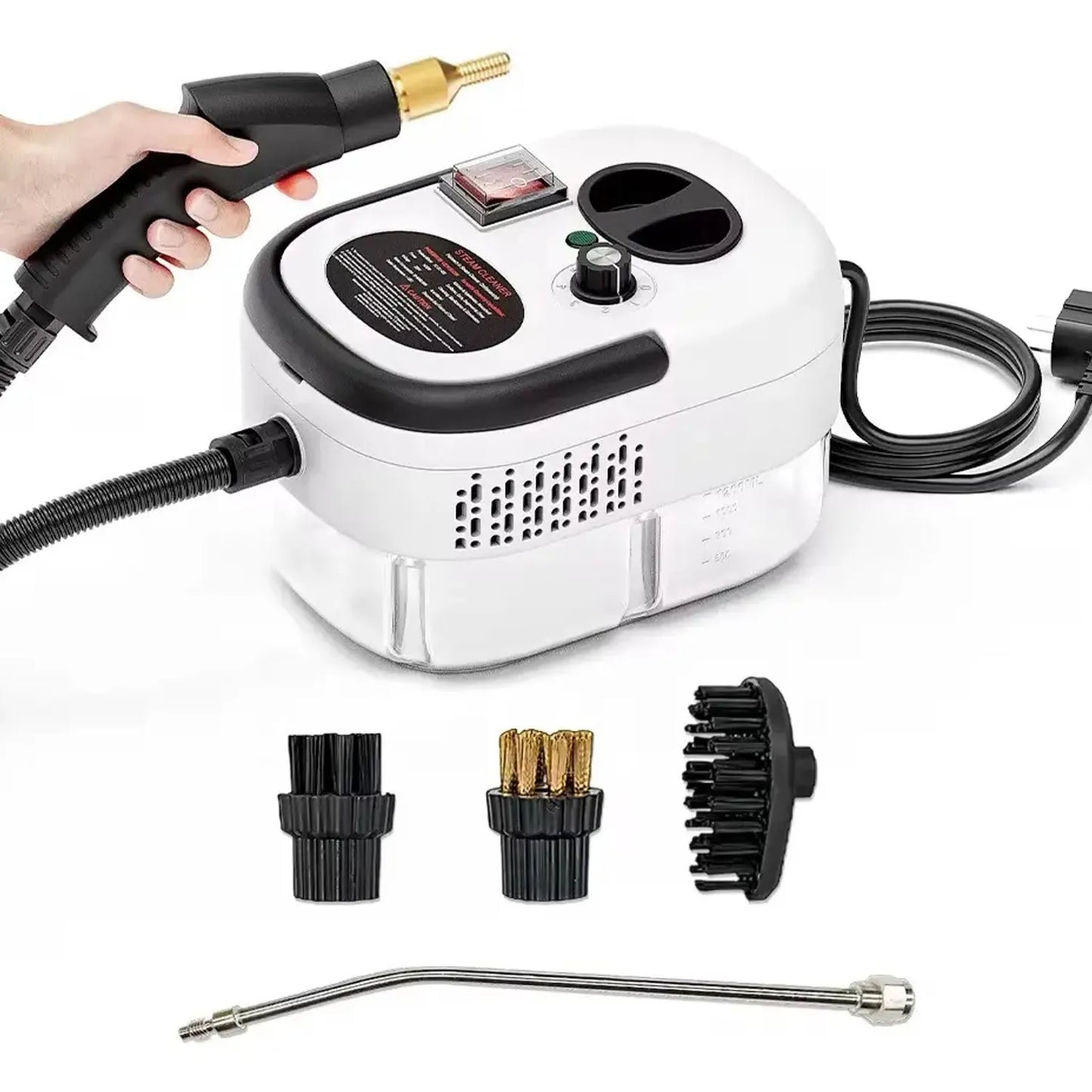 Máquina Limpiadora a Vapor Accesorios 2500W