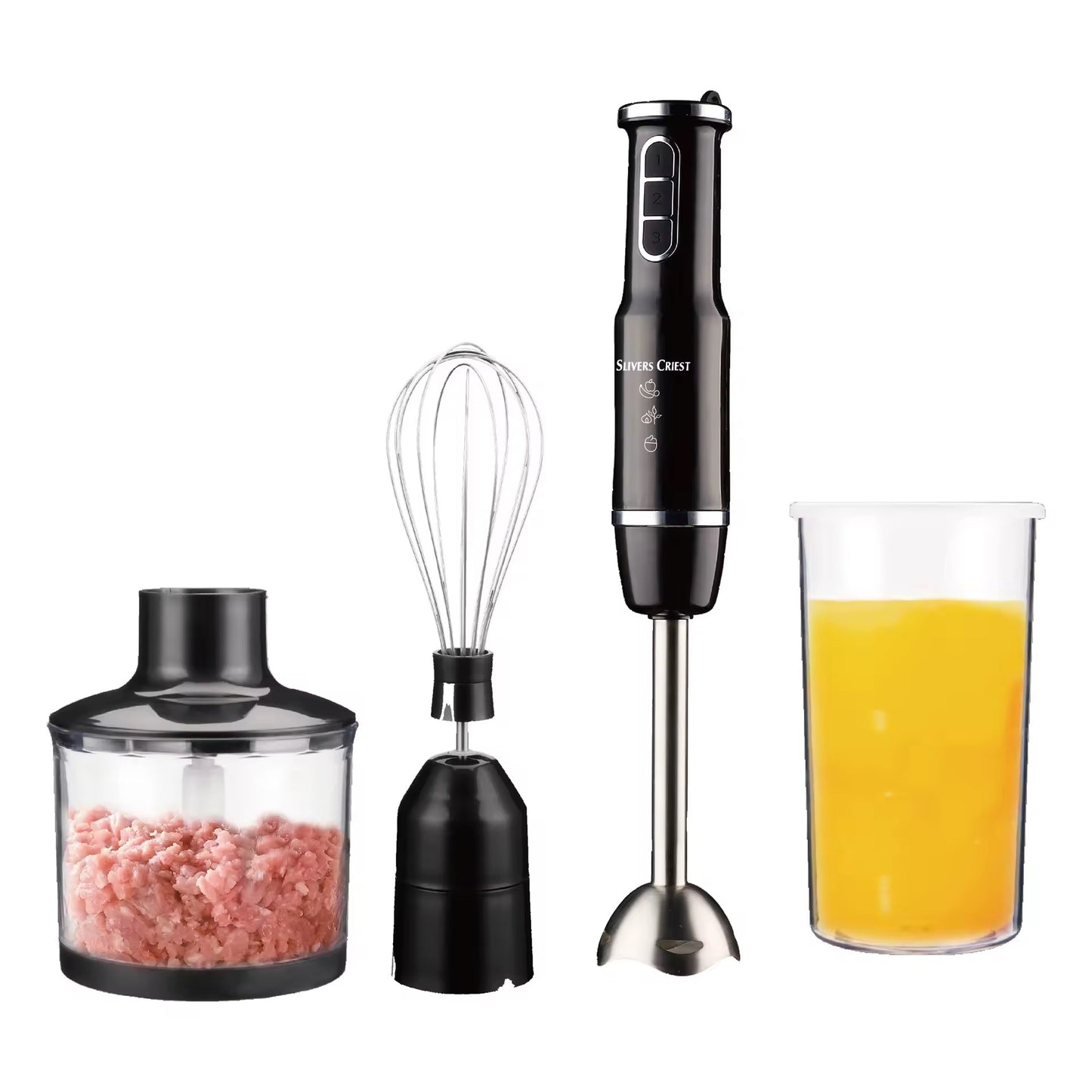 Mini primer 4 en 1 Licuadora Batidora Picadora