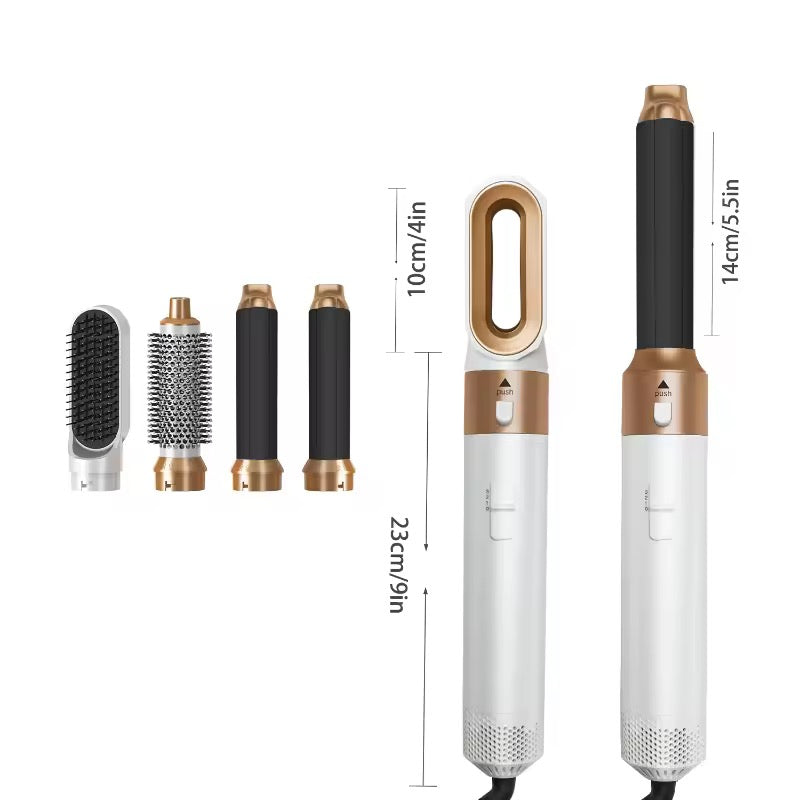 Secador Pelo Rizador Cepillo 5 en 1 Tipo Dyson
