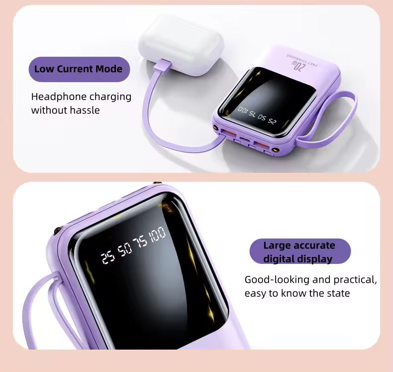 Cargador Portátil Inalámbrico 4 en 1 | 10.000mAh Carga Rápida ⚡️