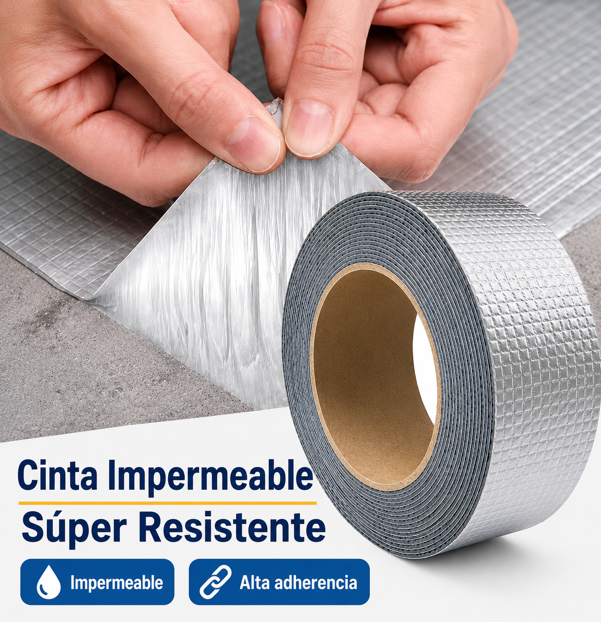 Cinta Inpermeable Alta Adherencia