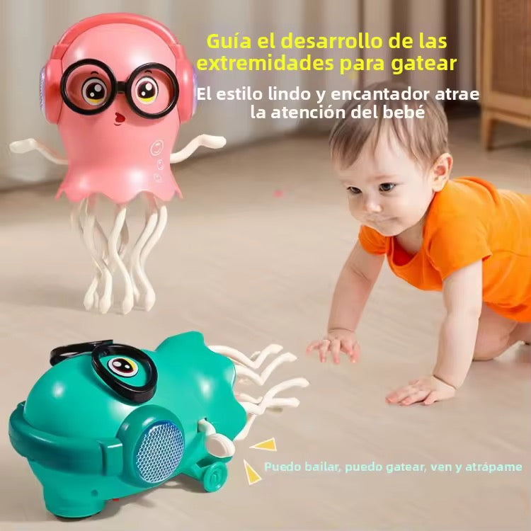 Juguete Pulpo Bailarín Medusa Luces Movimiento